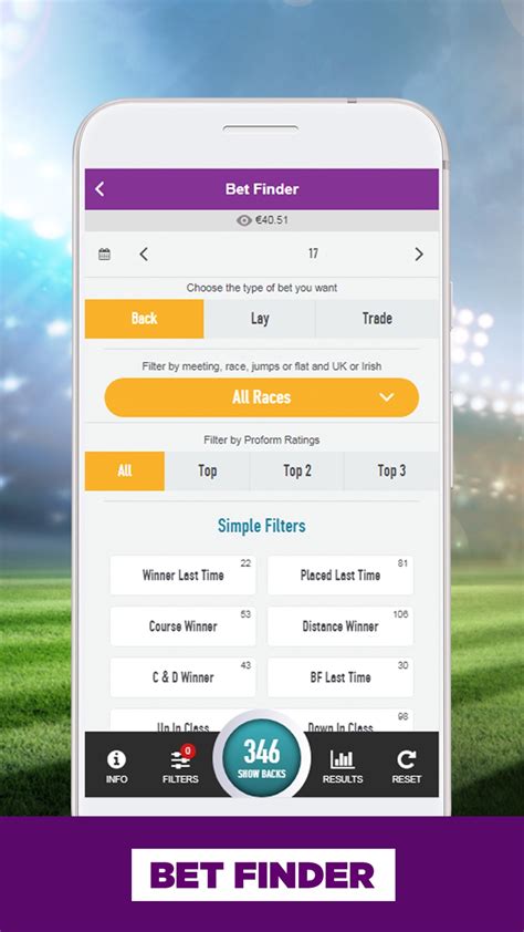 Betdaq Android & iOS App .